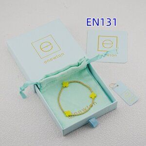 Enewton Gold Bead Cross Bracelet